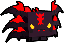 Rainbow Hellish Axolotl