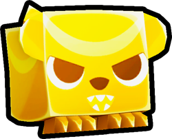Shiny Golden Honey Badger