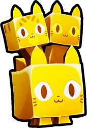 Shiny Golden Hydra Cat