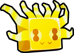 Shiny Golden Jelly Alien