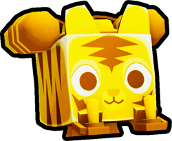 Shiny Golden Jetpack Tiger