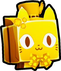 Shiny Golden Leprechaun Cat