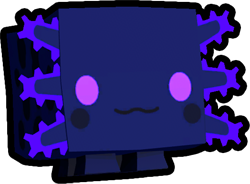 Shiny Midnight Axolotl