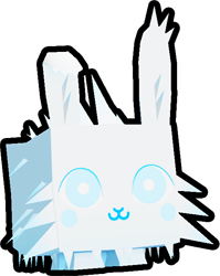 Rainbow North Pole Bunny