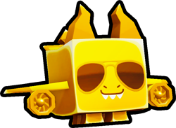 Shiny Golden Plane Dragon