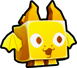Shiny Golden Pog Dragon