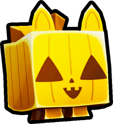 Golden Pumpkin Cat