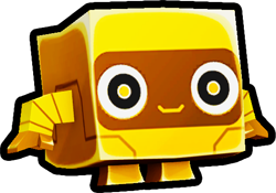 Shiny Golden Robot