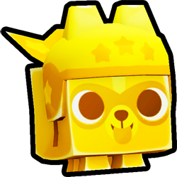 Shiny Golden Stunt Corgi