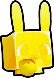 Shiny Golden The Easter Bunny