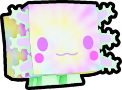 Shiny Tiedye Axolotl
