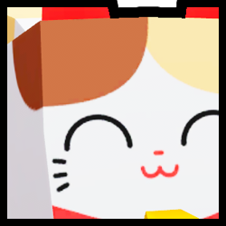 Rainbow Huge Lucky Cat