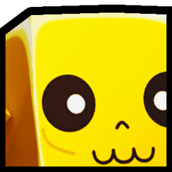Shiny Golden Huge Skeleton