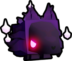 Rainbow Shadow Wolf