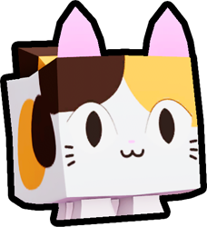 Shiny Rainbow Calico Cat
