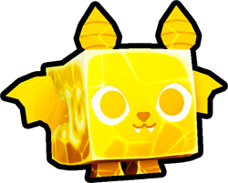 Shiny Golden Relic Bat