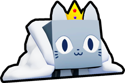Shiny Rainbow Royal Cloud Cat
