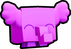 Rainbow Pastel Elephant