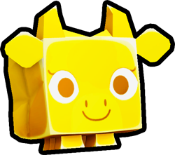 Golden Cotton Candy Cow
