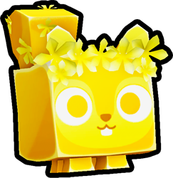 Shiny Golden Blossom Squirrel