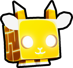 Shiny Golden Tech Goat