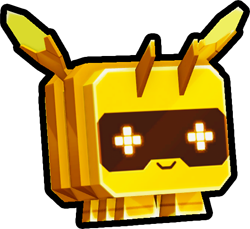 Shiny Golden Hi-Tech Bee