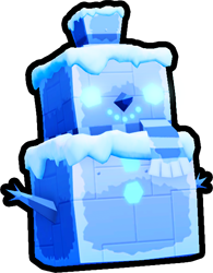 Rainbow Frostbyte Snowman