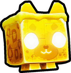 Golden Frostbyte Snow Leopard