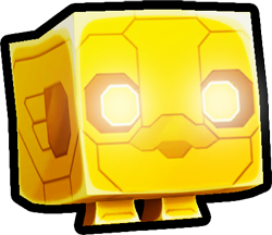 Shiny Golden Cyber Ducky