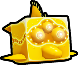 Shiny Golden Abyssal Dolphin
