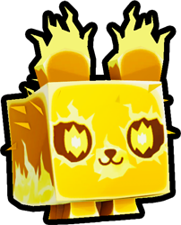 Shiny Golden Electric Bear
