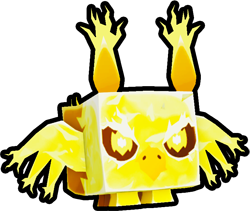 Shiny Golden Electric Griffin