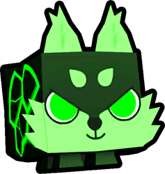 Shiny Rainbow Nuclear Wolf