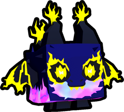 Shiny Rainbow Electric Dragon