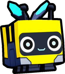 Rainbow Robot Bee