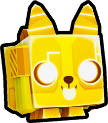 Shiny Golden Circuit Corgi