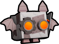 Shiny Rainbow Junkyard Bat