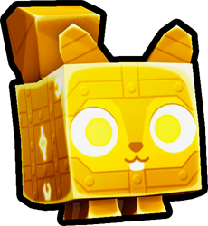 Shiny Golden Relic Squirrel
