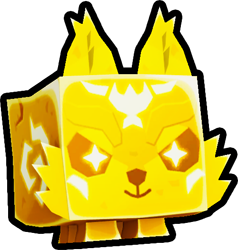 Shiny Golden Runic Wolf