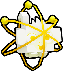 Shiny Golden Atomic Monkey