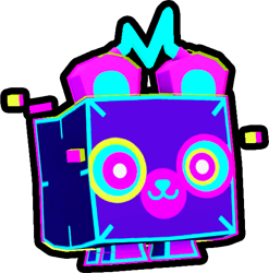 Shiny Rainbow Holographic Bear