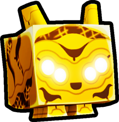 Shiny Golden Quantum Tiger