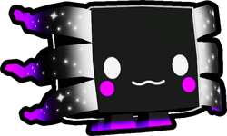 Shiny Rainbow Black Hole Axolotl