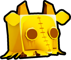 Shiny Golden Plague Cow