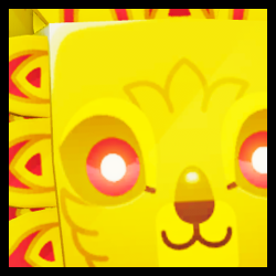 Shiny Rainbow Huge Bejeweled Lion