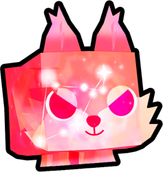 Shiny Stargazing Wolf