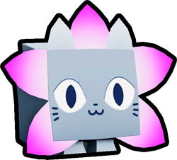 Rainbow Flower Cat
