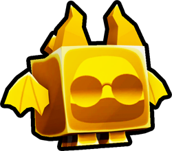 Shiny Golden Hooded Dragon