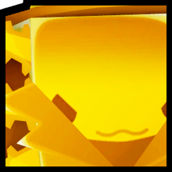 Shiny Golden Huge Hacker Axolotl