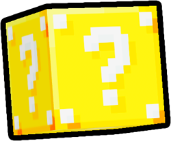 Rainbow Yellow Lucky Block